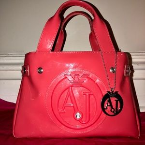 Armani Jeans Eco Patent bag